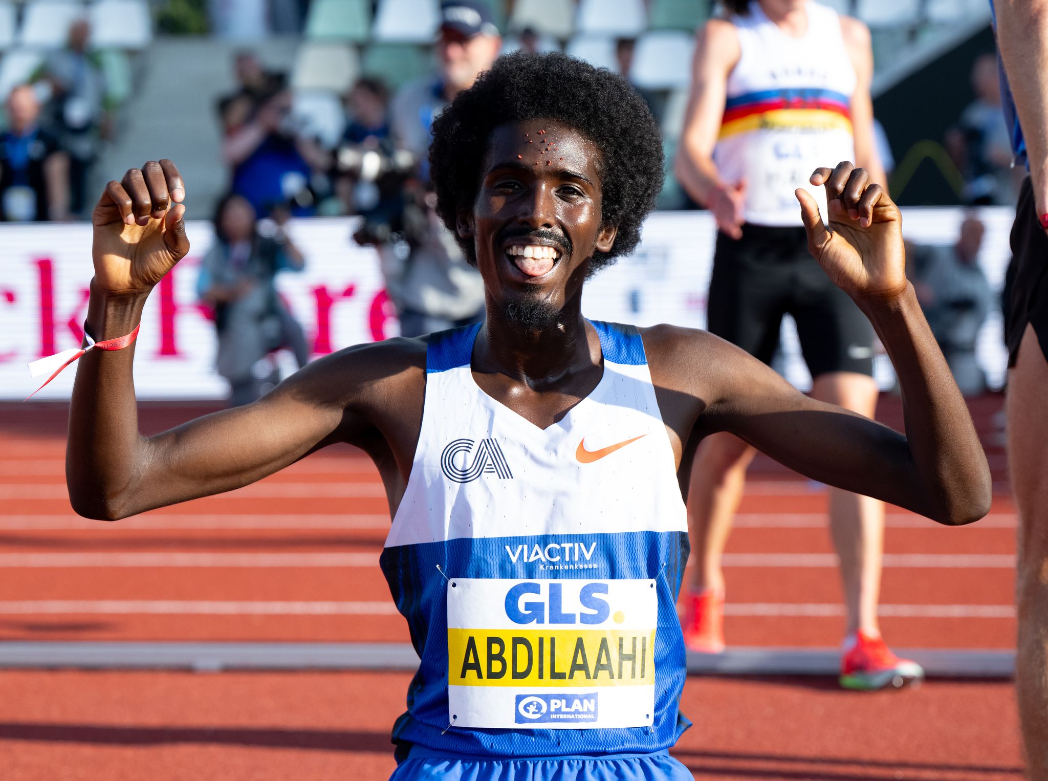 Hält nun auch den deutschen Rekord über 3.000 Meter: Mohamed Abdilaahi. (Archivbild)