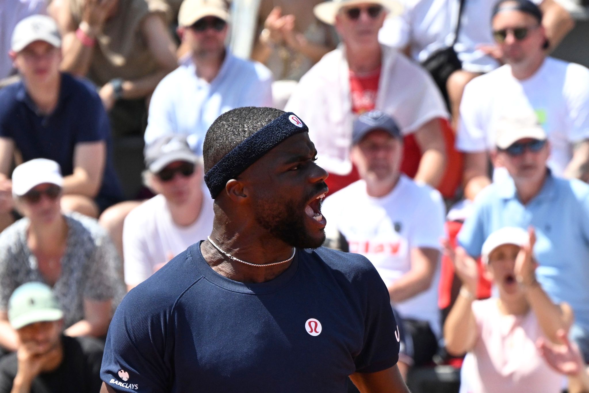 Frances Tiafoe hatte bei den French Open ein spezielles Problem.