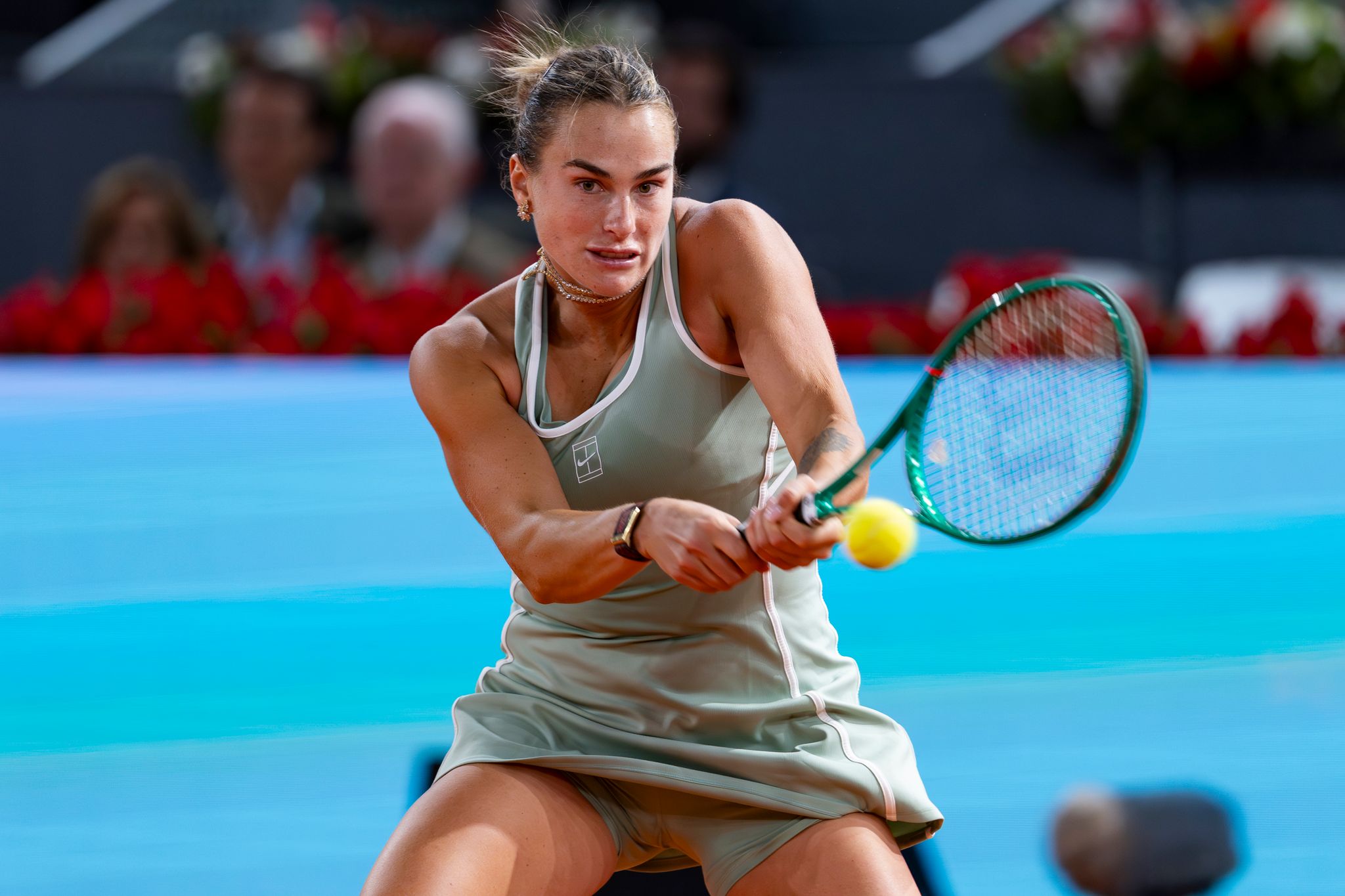 Muss sich in Geduld üben: Aryna Sabalenka. (Archivbild)