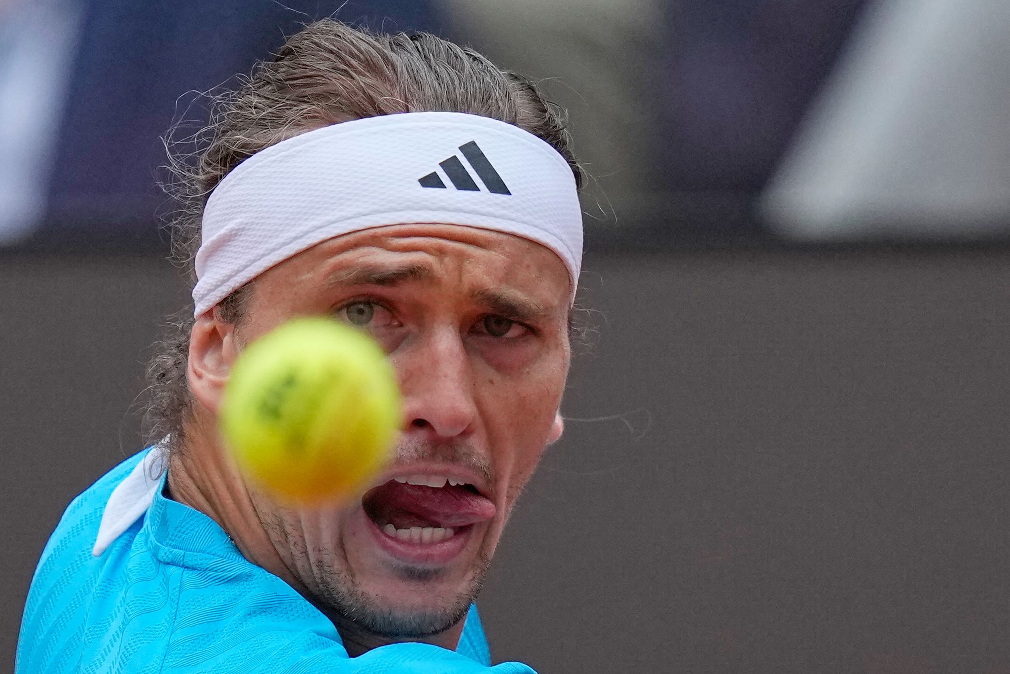 Alexander Zverev überzeugte in seiner Drittrundenpartie gegen den Belgier Alexander Blockx.