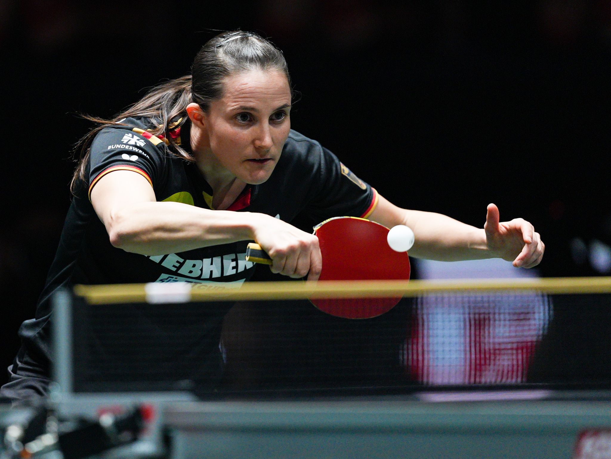 Im WM-Halbfinale: Tischtennis-Nationalspielerin Sabine Winter.