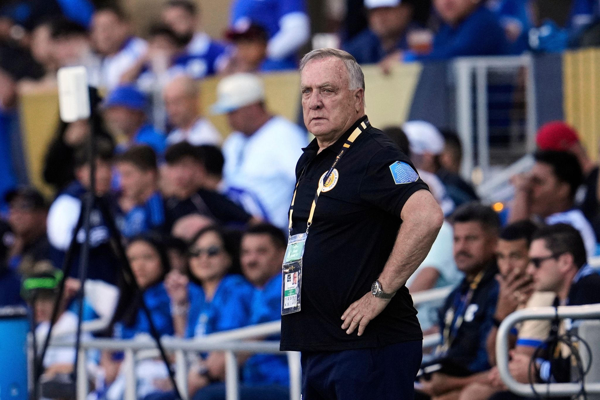 Dick Advocaat betreut Curaçao bei der WM.