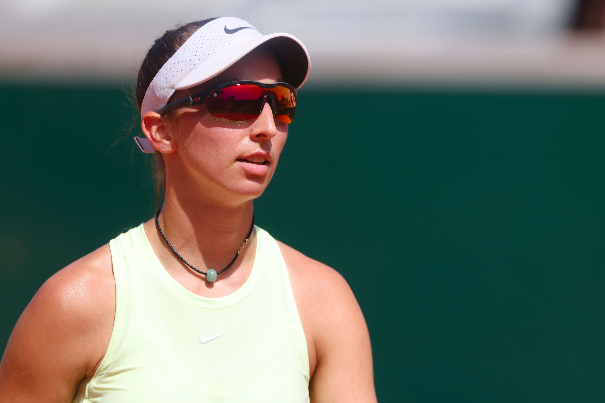 Spielte ihr Auftaktmatch bei den French Open mit Sonnenbrille: Tamara Korpatsch.