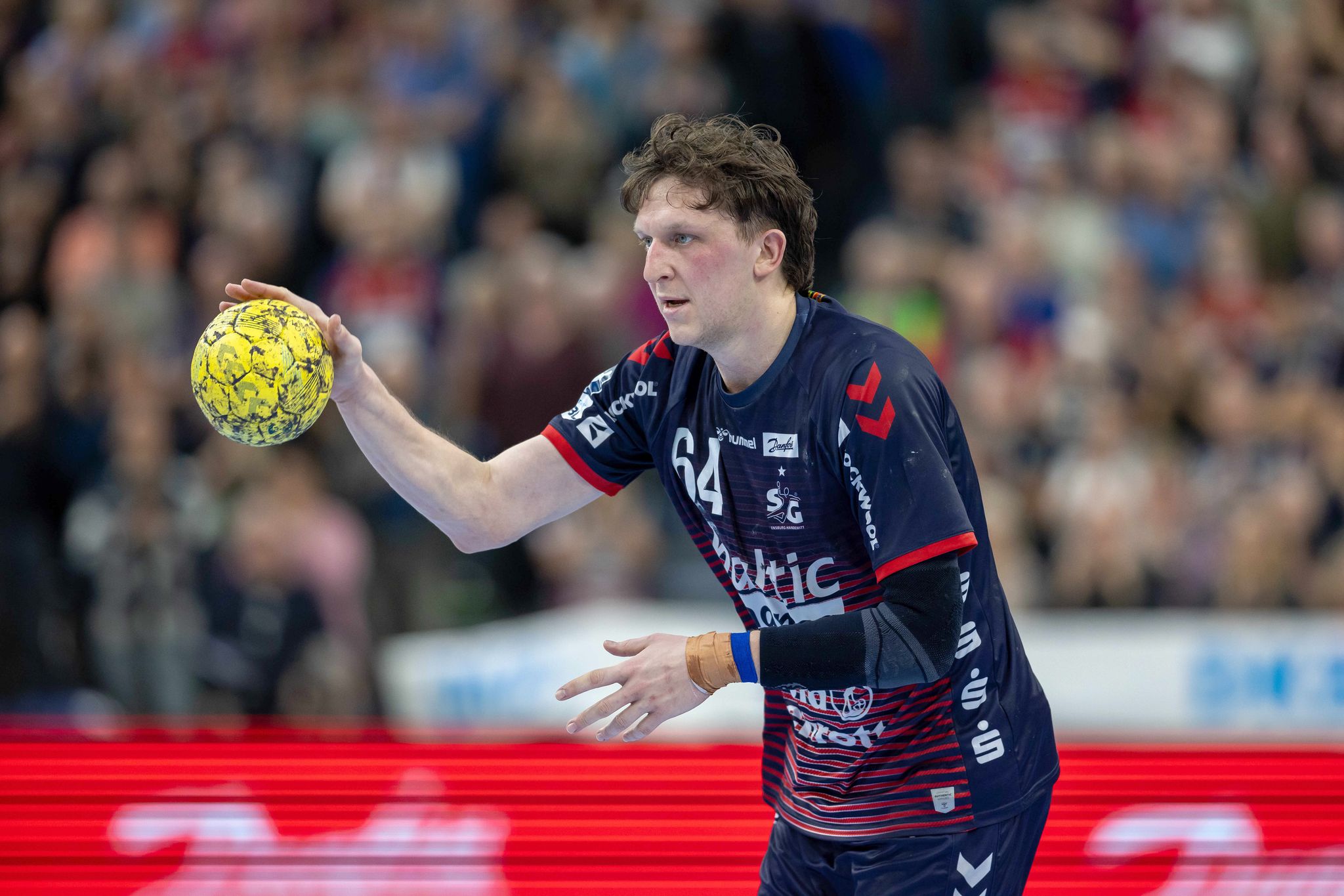 Lasse Möller führte die SG Flensburg-Handewitt ins Final Four der European League. (Archivbild)