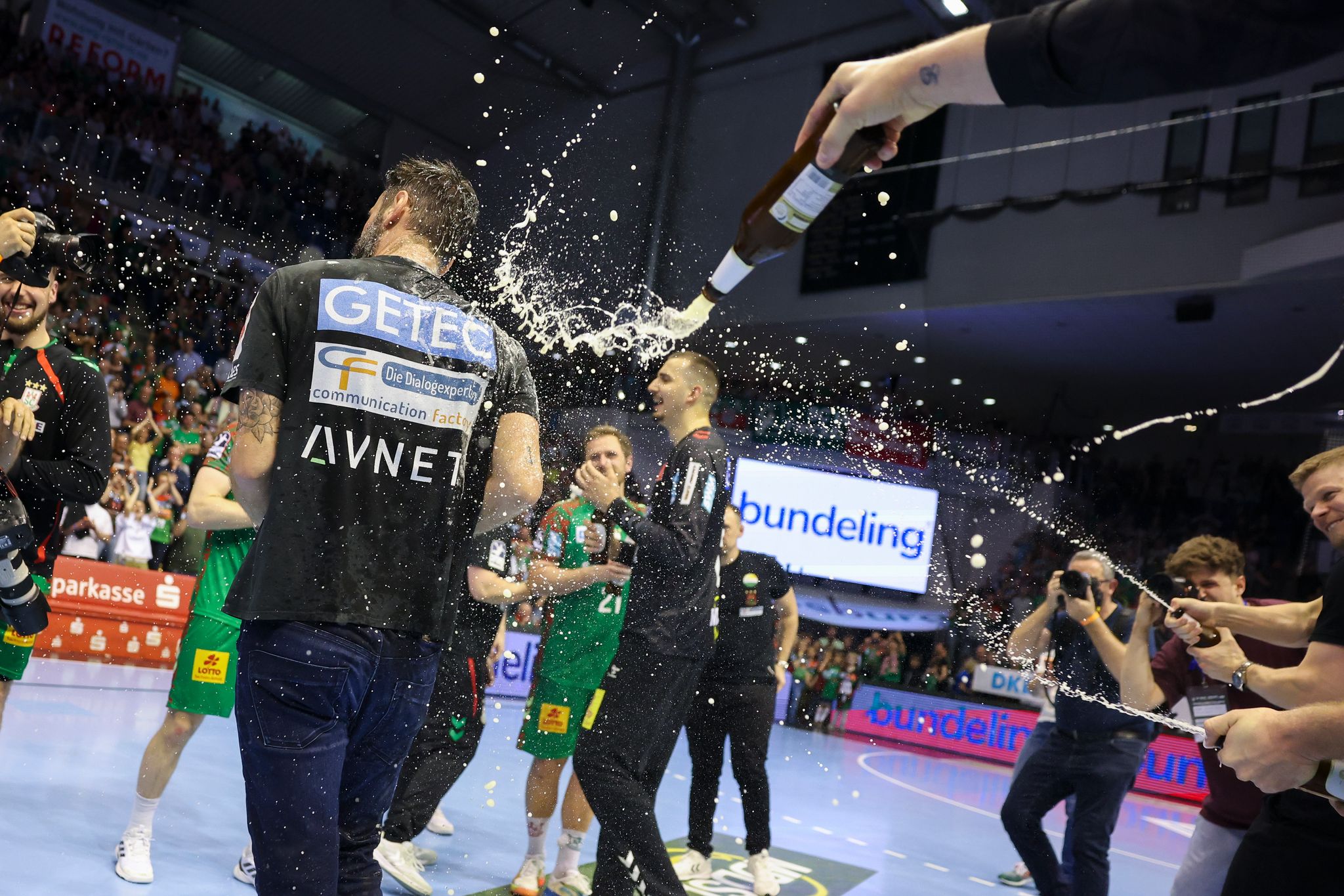Bennet Wiegert führte den SC Magdeburg zum Meistertitel.