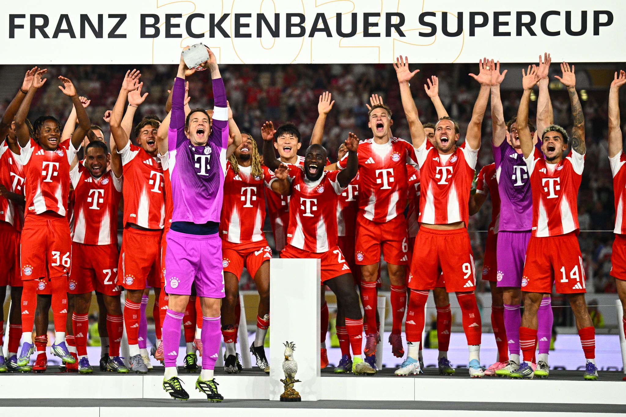 Das Supercup-Finale 2025 gewannen die Bayern gegen den VfB Stuttgart. (Archivbild)