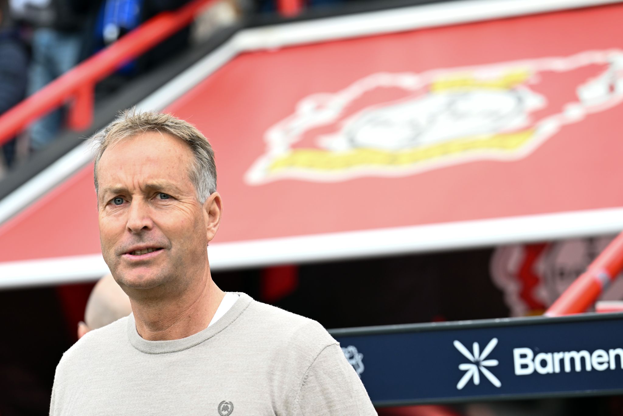 Trainer Hjulmand steht bei Bayer vor dem Aus.
