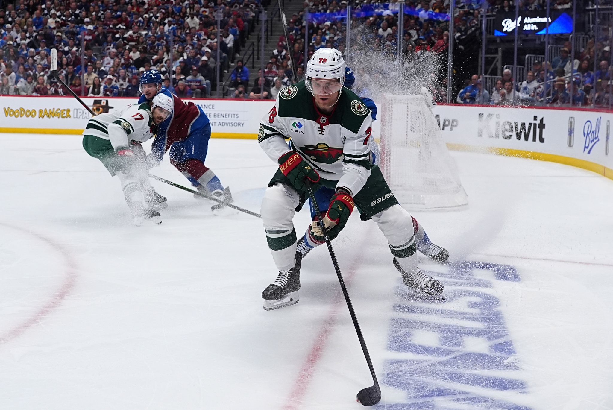 Nico Sturm traf für Minnesota zum zwischenzeitlichen Ausgleich. (Archivbild)