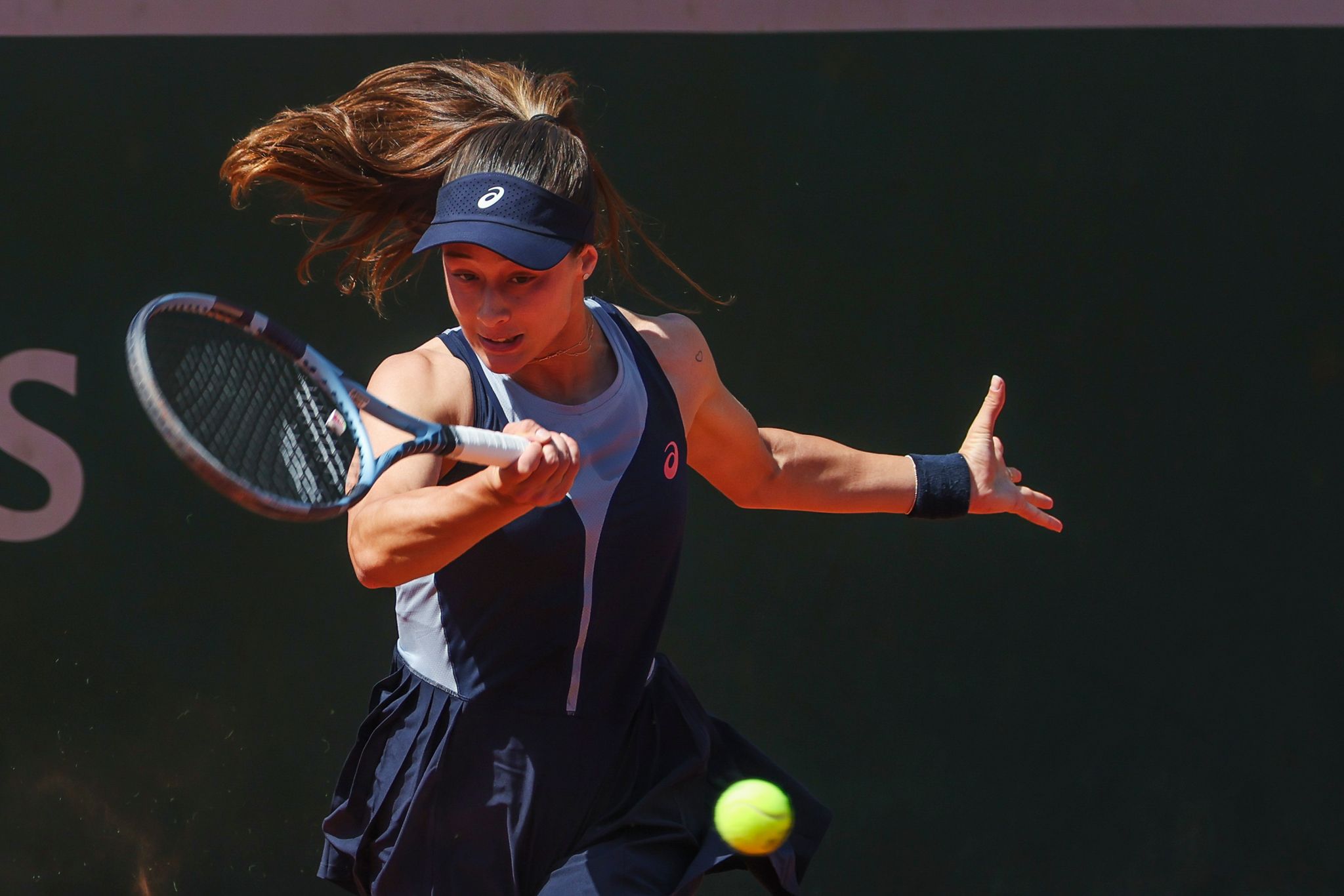 Zeynep Sönmez bei einem Match bei den French Open. (Archivbild)