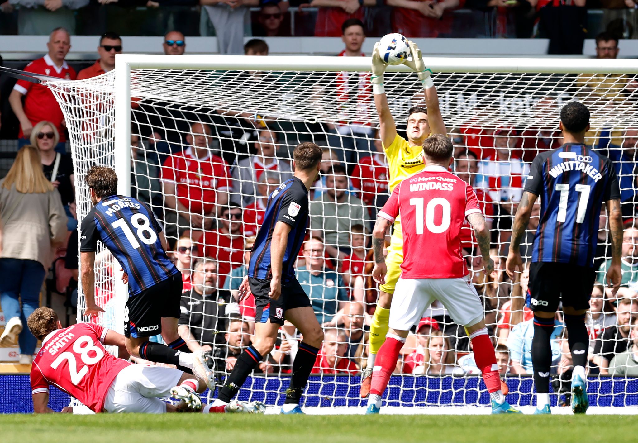Wrexham verpasste im Spiel gegen Middlesbrough die Chance auf einen möglichen Aufstieg in die Premier League.