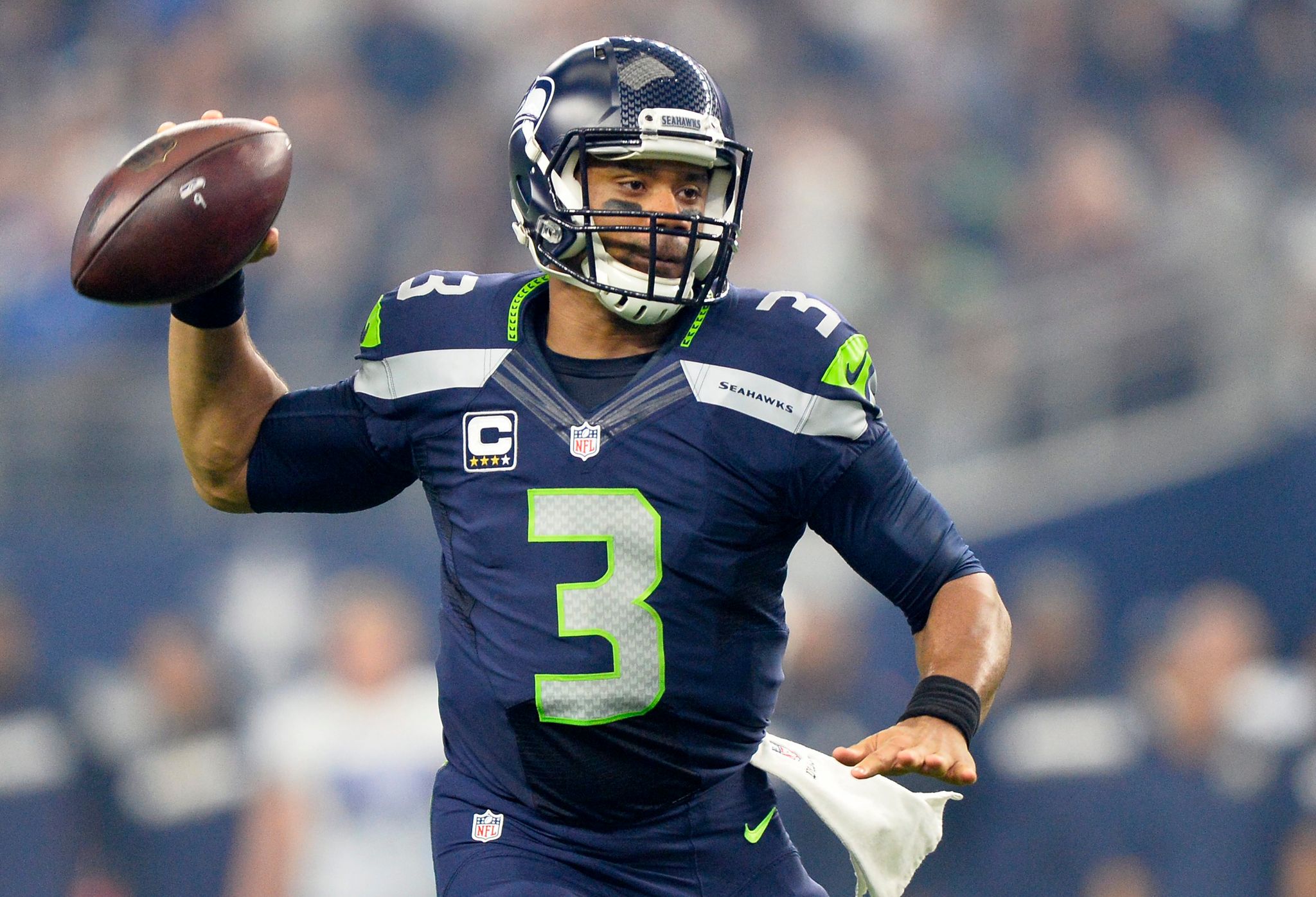Hatte seine beste Zeit als Quarterback der Seattle Seahawks: Russell Wilson. (Archivfoto)