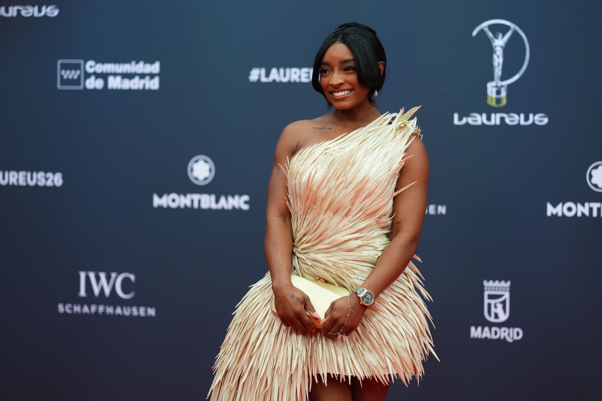 Turnerin Simone Biles hat von einem schwerwiegenden Notfall berichtet. (Archivbild)