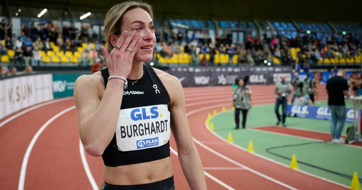 Sprinterin Alexandra Burghardt beendet ihre Karriere. (Archivbild)