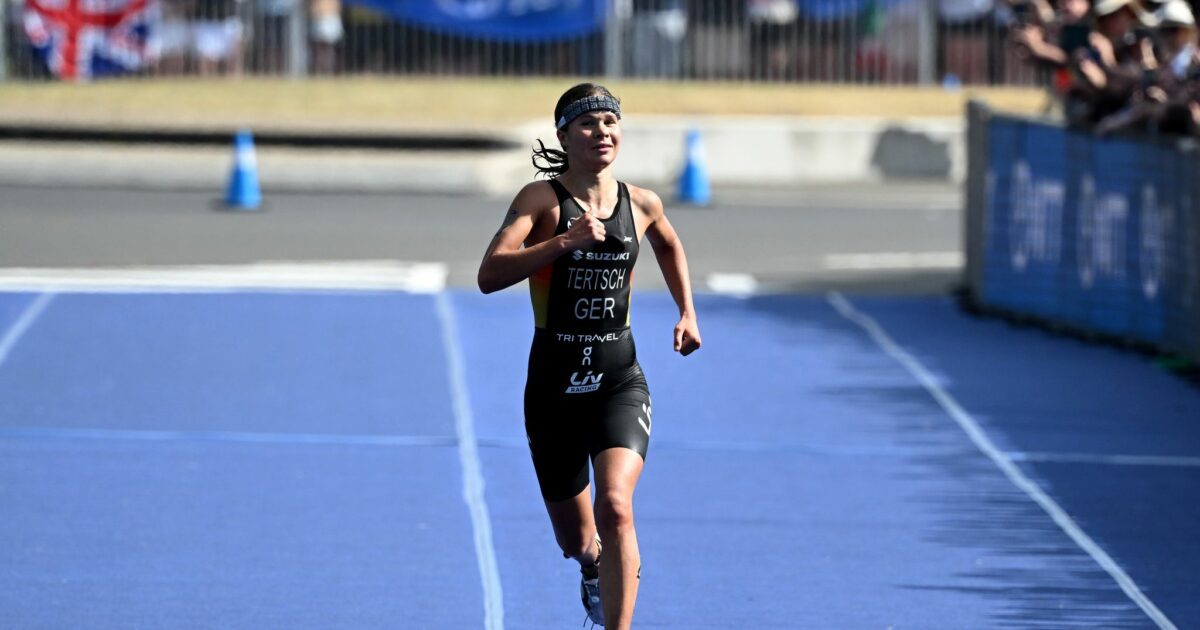 Triathletin Lisa Tertsch gewinnt EM-Gold über die Kurzdistanz. (Archivbild)