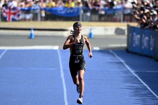 Triathletin Lisa Tertsch gewinnt EM-Gold über die Kurzdistanz. (Archivbild)