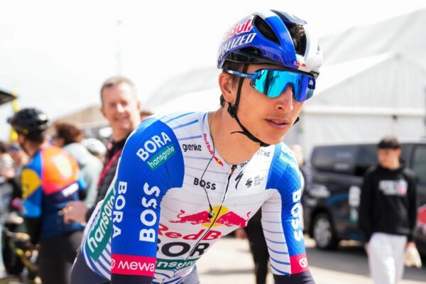 Deutschlands Rad-Star Florian Lipowitz bereitet sich auf die Tour de France vor. (Archivbild)