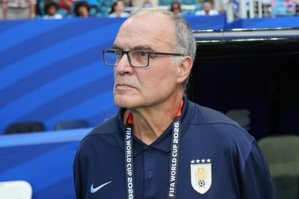 Uruguays Trainer Marcelo Bielsa.