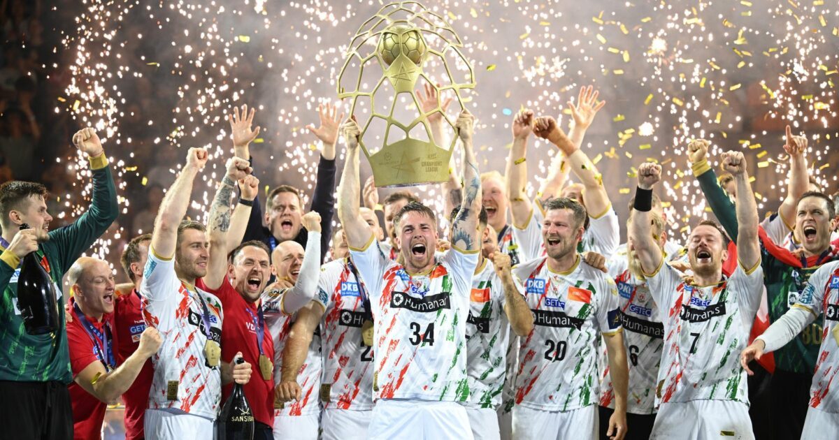 Feierten 2025 den Titel in der Champions League: Die Handballer des SC Magdeburg. (Archivbild)