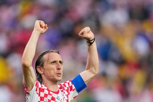 War Kroatiens bester Mann auf dem Feld: Luka Modric.