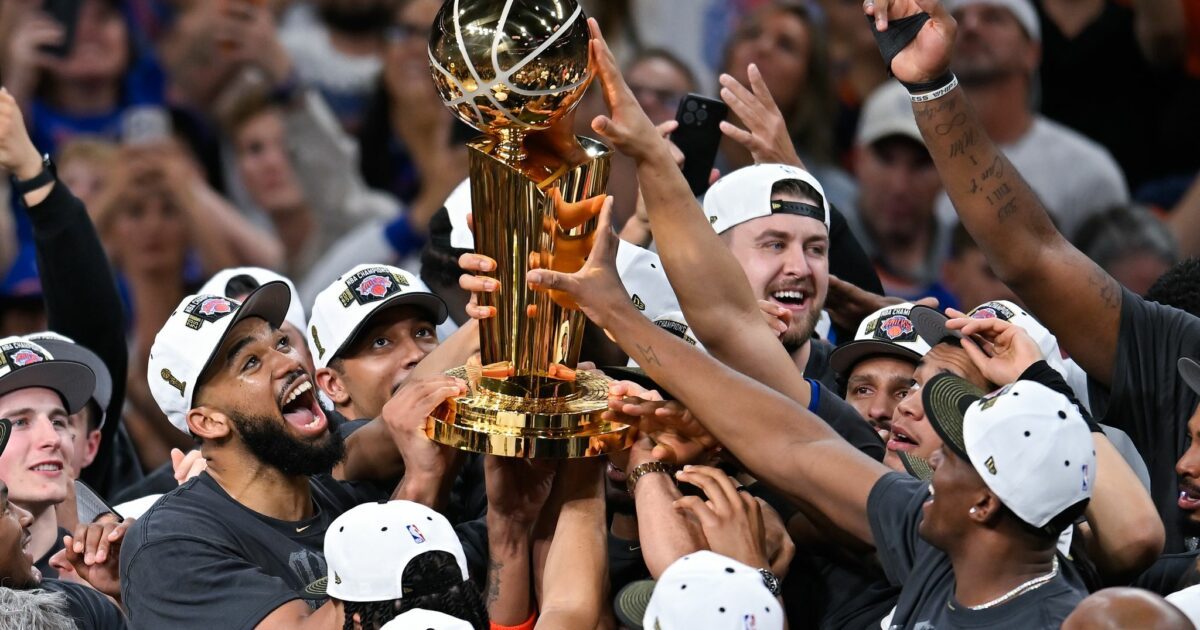 Die New York Knicks sind NBA-Chamion.