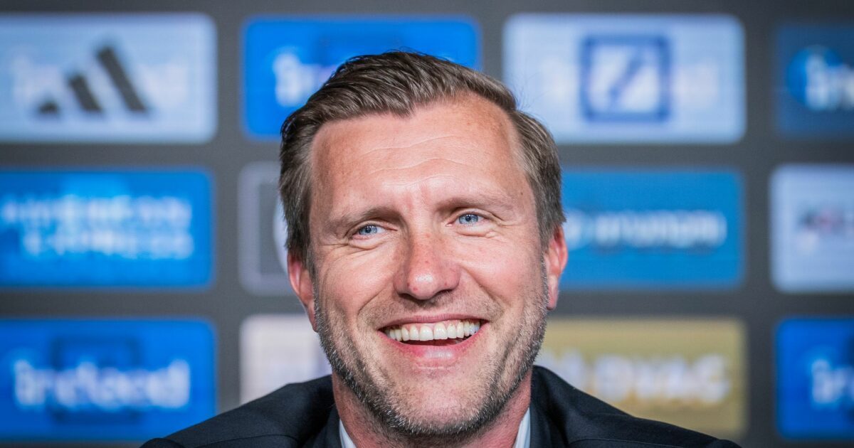 Markus Krösche soll auf dem Zettel von Mailand stehen. (Archivbild)