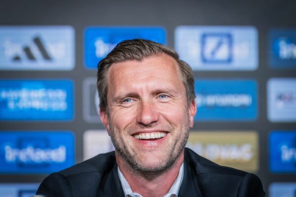 Markus Krösche soll auf dem Zettel von Mailand stehen. (Archivbild)