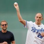 Thomas Tuchel hatte auch beim Baseball seinen Spaß.