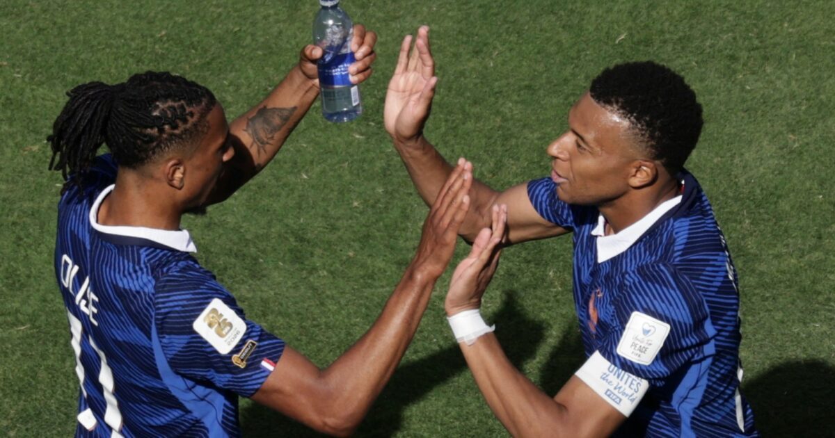 Herausragend bei dieser WM: Die Franzosen Kylian Mbappé (r) und Michael Olise.