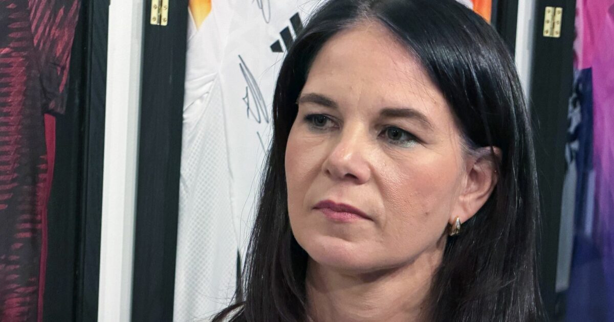 Annalena Baerbock besuchte das German House of Soccer in New York.