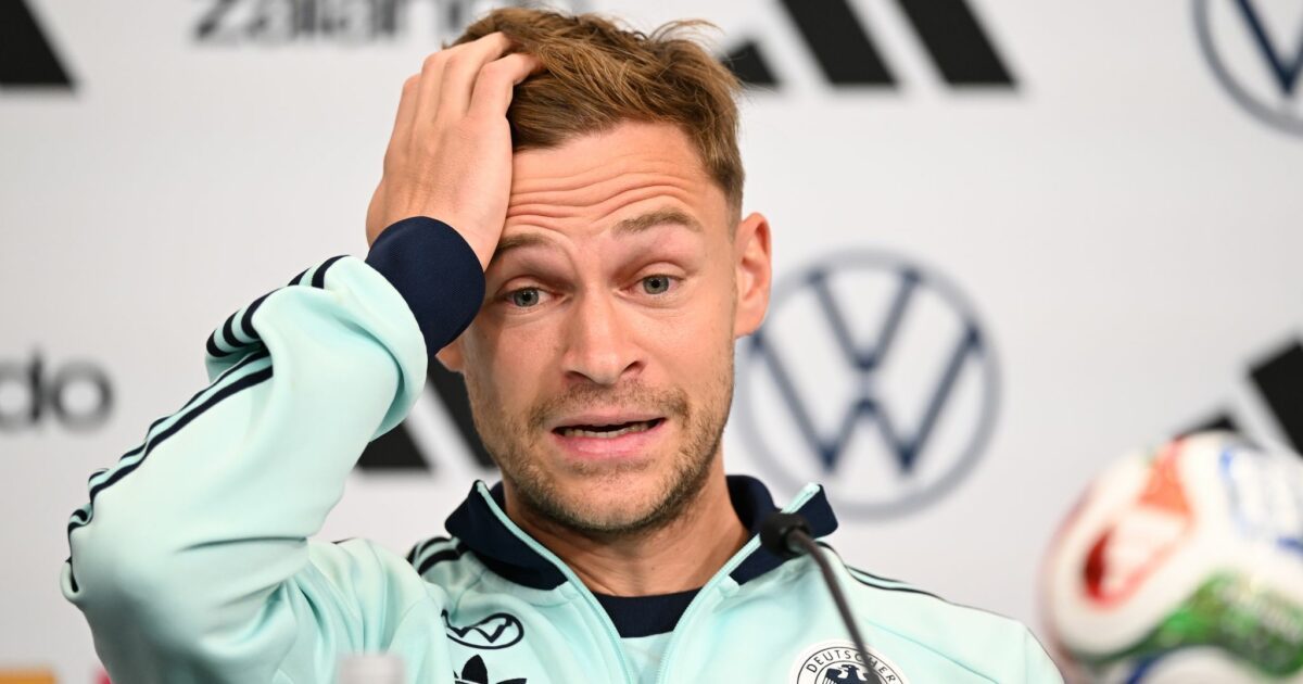 Joshua Kimmich erzählt im DFB-Camp vom Telefonat mit Bundeskanzler Merz.
