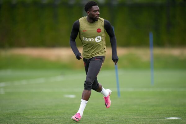 Kanadas Kapitän Alphonso Davies hofft gegen Südafrika auf seinen ersten Einsatz bei dieser WM.