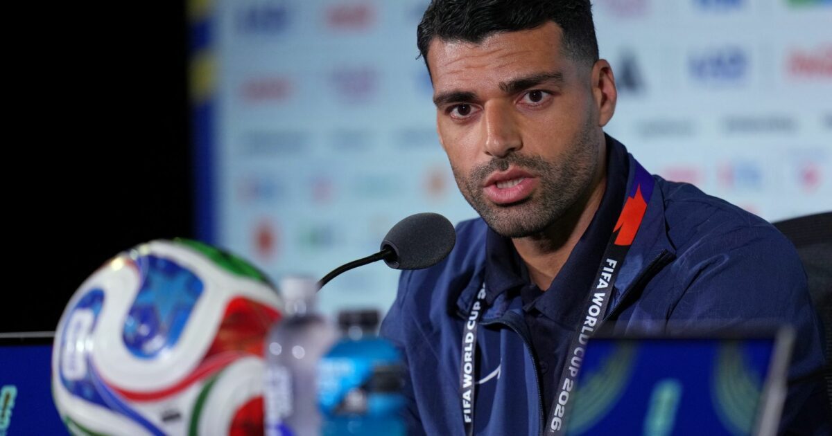 Iran-Kapitän Mehdi Taremi hat die FIFA kritisiert. (Archivbild)
