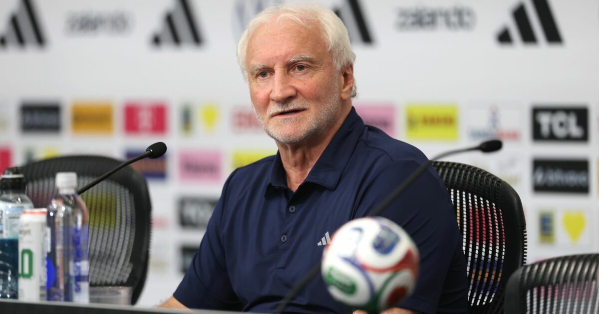 Rudi Völler ist vor dem WM-Start optimistisch.