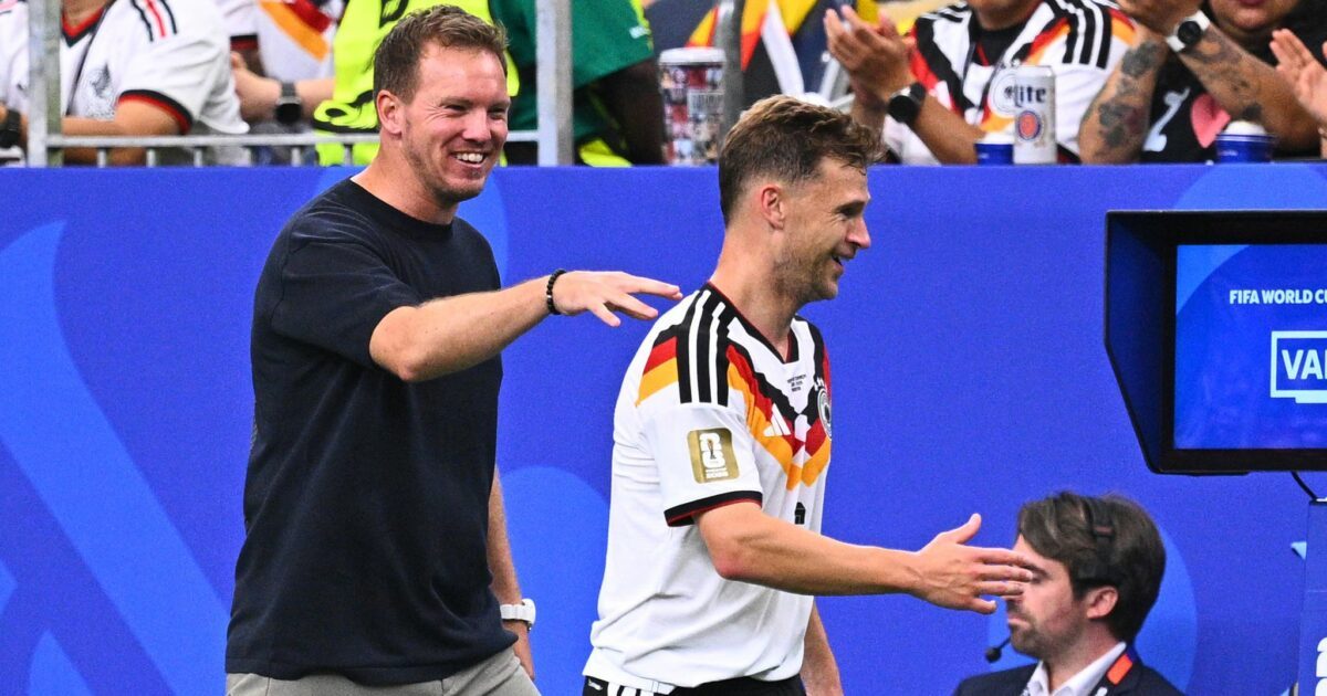 Nagelsmann und Kimmich pflegen einen engen Austauch zu den WM-Planungen. (Archivbild)
