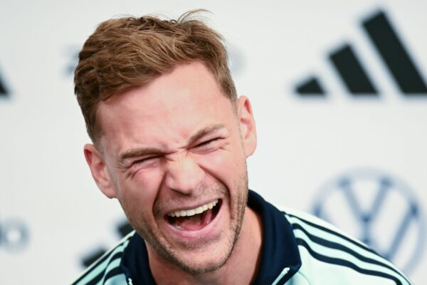 Bestens aufgelegt nach dem Topstart in seine dritte WM: Joshua Kimmich.