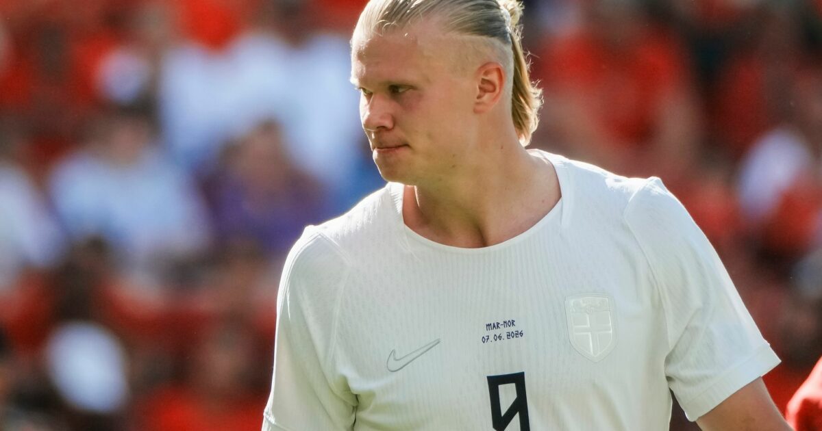 Superstar: Norwegens Torjäger Erling Haaland. (Archivbild)