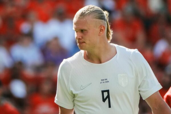 Superstar: Norwegens Torjäger Erling Haaland. (Archivbild)