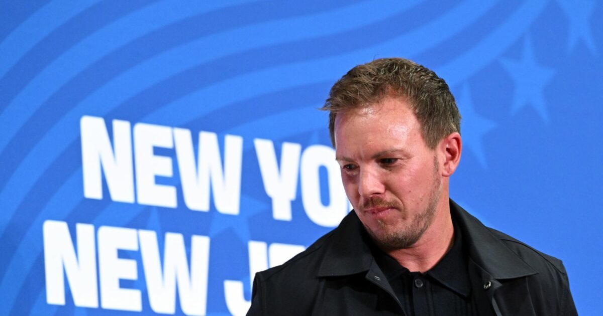 Einspielen ist wichtiger als Rotieren für Bundestrainer Julian Nagelsmann.