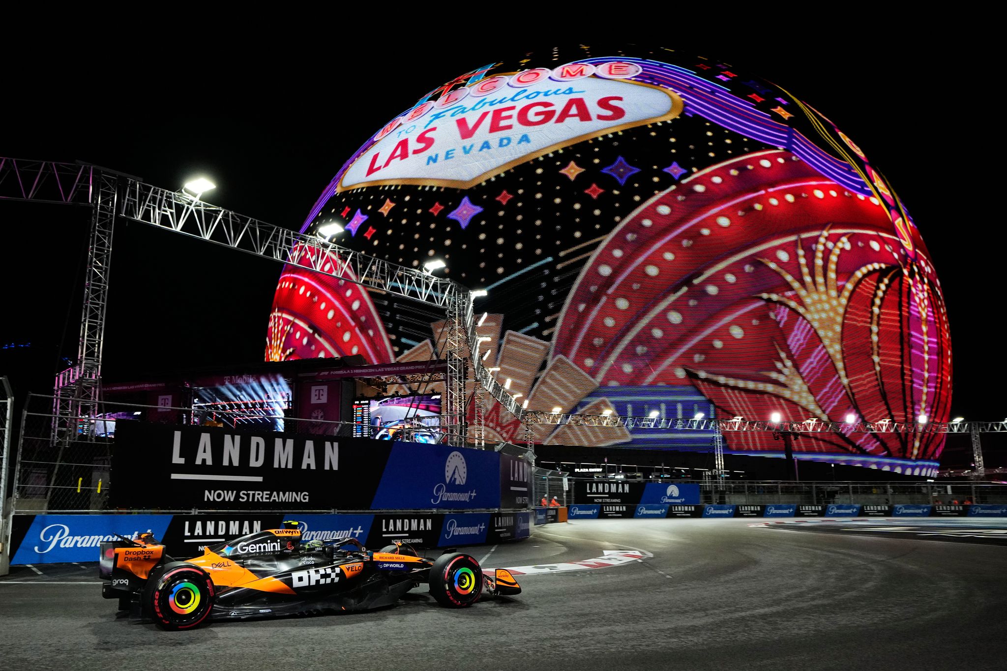 Bis mindestens 2037 sollen Formel-1-Fahrer mit den Attraktionen von Las Vegas als Hintergrund Rennen fahren. (Archiv-Foto)