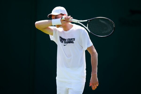 Bereitete sich in Wimbledon intensiv vor: Vorjahressieger Jannik Sinner.