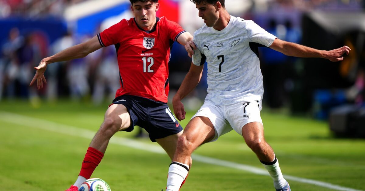 Englands Tino Livramento fällt für die WM wegen einer Verletzung aus. (Archivbild)