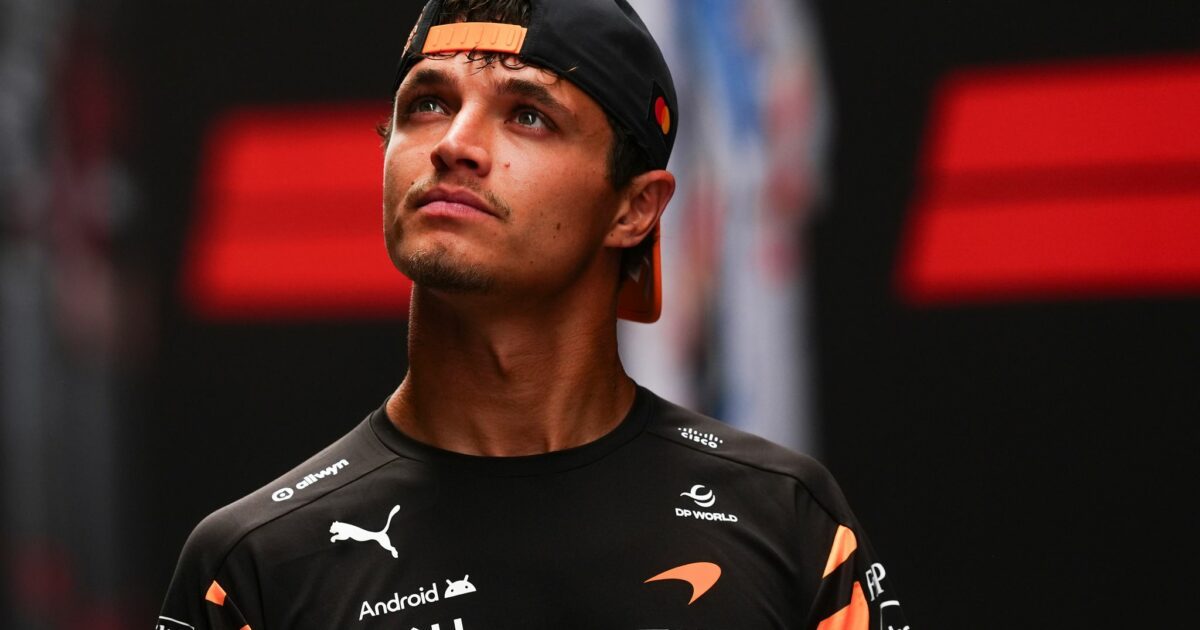 Lando Norris überrascht mit der Bestzeit in Barcelona. (Archivbild)