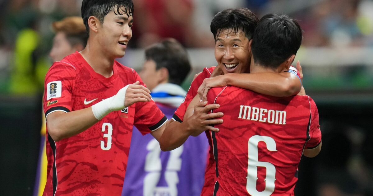 Südkorea jubelt über den gelungenen WM-Start.