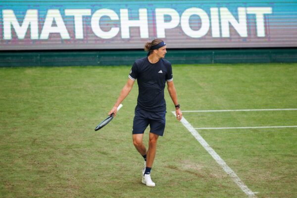 In Halle nur noch im Einzel dabei: Alexander Zverev.