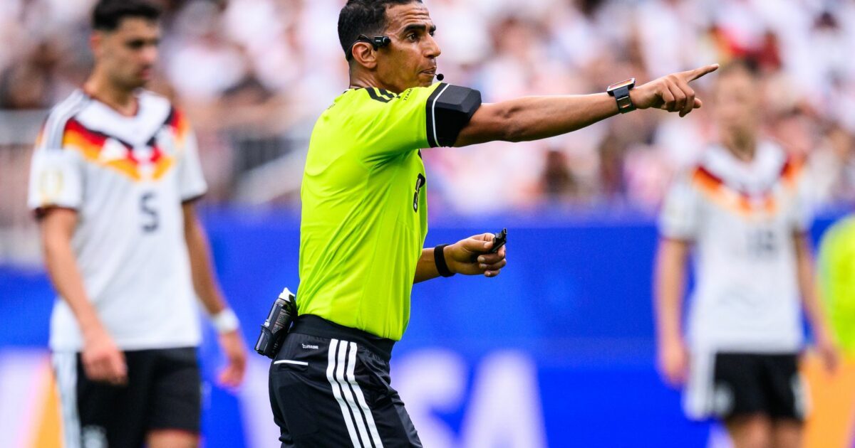 Pfeift erneut ein deutsches WM-Spiel: Jalal Jayed. (Archivbild)
