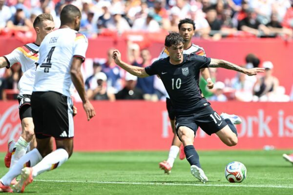 Christian Pulisic ist der größte Star im Kader von WM-Gastgeber USA. (Archivfoto)