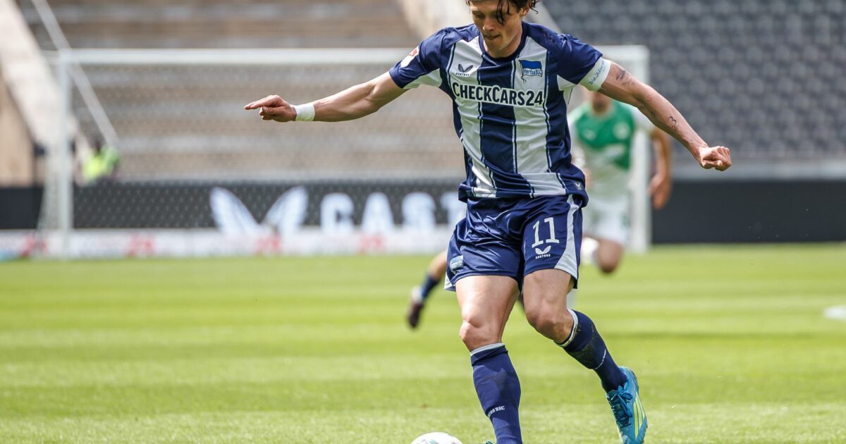 Fabian Reese wird sich wohl dem VfL Wolfsburg anschließen. (Archivbild)
