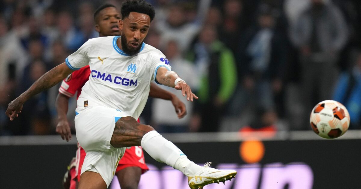 Marseilles Pierre-Emerick Aubameyang. (Archivbild)