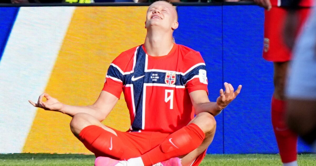Erling Haaland erlebt einen perfekten Einstand ins WM-Turnier.