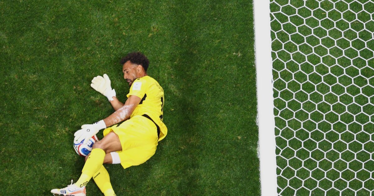 Vozinha war gegen Spanien Spieler des Spiels.